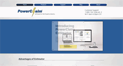 Desktop Screenshot of powerclaim.com